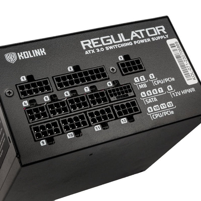 EAN 5999094005419 - Kolink Regulator unidad de fuente de alimentación 1000 W 20+4 pin ATX ATX Negro imagen 6