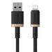 EAN 6932172669850 - Baseus P10377801U01-00 cable de conector Lightning 1 m Negro, Oro imagen 2