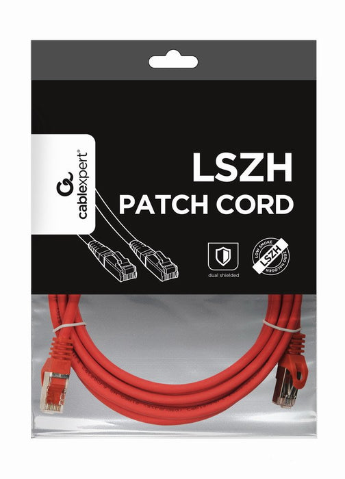 EAN 8716309098519 - Gembird PP6A-LSZHCU-R-3M cable de red Rojo Cat6a S/FTP (S-STP) imagen 4