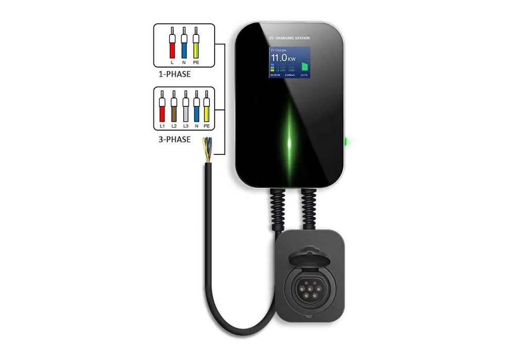EAN 5905090331889 - Extralink BS20-BA-22kW-APP Typ A 32A 22kW | adowarka do samochodu elektrycznego | 3 fazy, ekran LCD, apli imagen 4