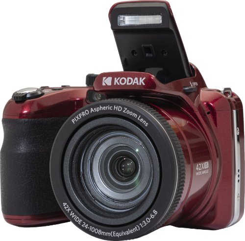 EAN 0819900014167 - Kodak Astro Zoom AZ425 1/2.3" Cámara puente 20,68 MP BSI CMOS 5184 x 3888 Pixeles Negro, Rojo imagen 2