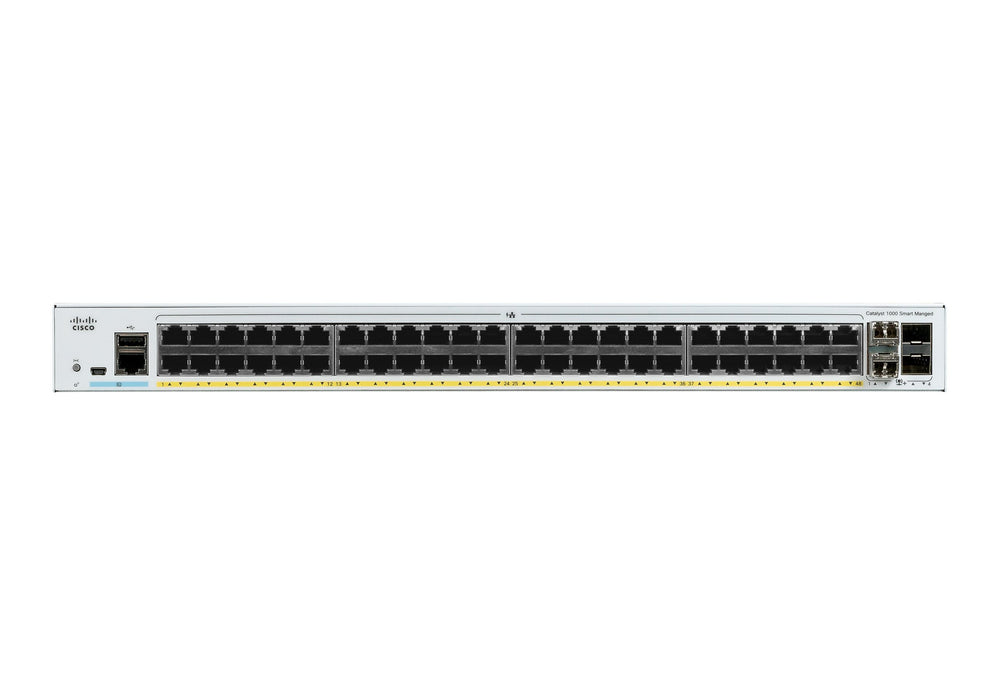 EAN 889728248648 - Cisco Catalyst C1000-48P-4X-L switch Gestionado L2 Gigabit Ethernet (10/100/1000) Energía sobre Ethernet ( imagen 2