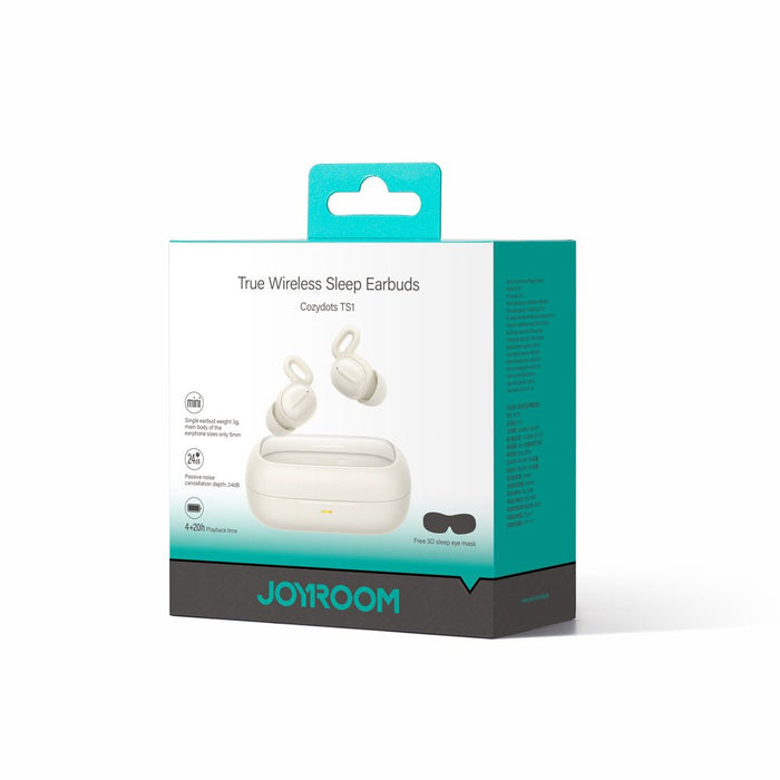 EAN 6941237112095 - JOYROOM JR-TS1_W auricular y casco Auriculares True Wireless Stereo (TWS) Dentro de oído Dormir USB Tipo  imagen 2
