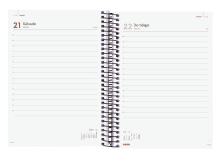 EAN 8422952409915 - Finocam 741200026 agenda Agenda diaria Gris imagen 4