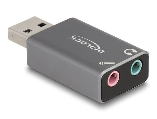 EAN 4043619666331 - DeLOCK 66633 cambiador de género para cable USB 2.0 Type-A 3.5 mm 3 pin, Gris imagen 1
