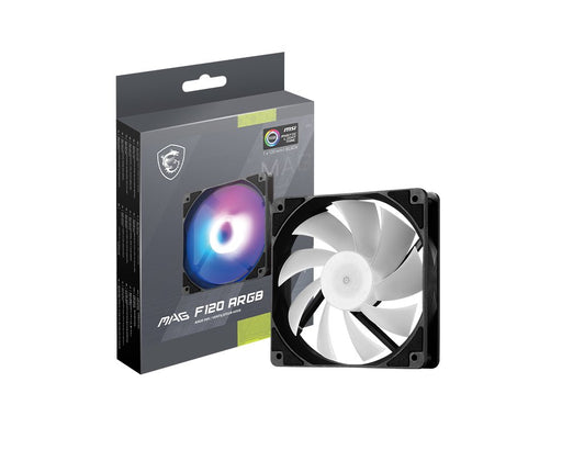 EAN 4711377250597 - MSI MAG F120 ARGB x1 Carcasa del ordenador Ventilador 12 cm Negro 1 pieza(s) imagen 2