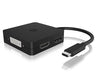 EAN 4250078172338 - ICY BOX IB-DK1104-C Adaptador gráfico USB 3840 x 2160 Pixeles Negro imagen 3