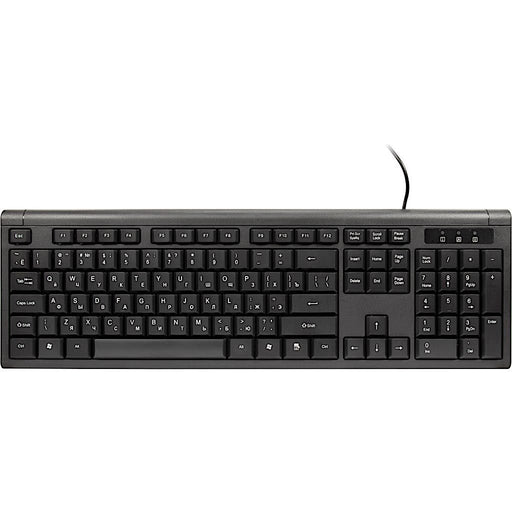 EAN 4260455647595 - Inter-Tech KM-3149R teclado Ratón incluido Hogar USB QWERTY Ruso, Internacional de EE.UU. Negro imagen 2