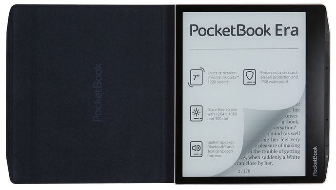 EAN 7640152096938 - PocketBook HN-QI-PU-700-WB-WW funda para libro electrónico 17,8 cm (7") Folio Azul imagen 4