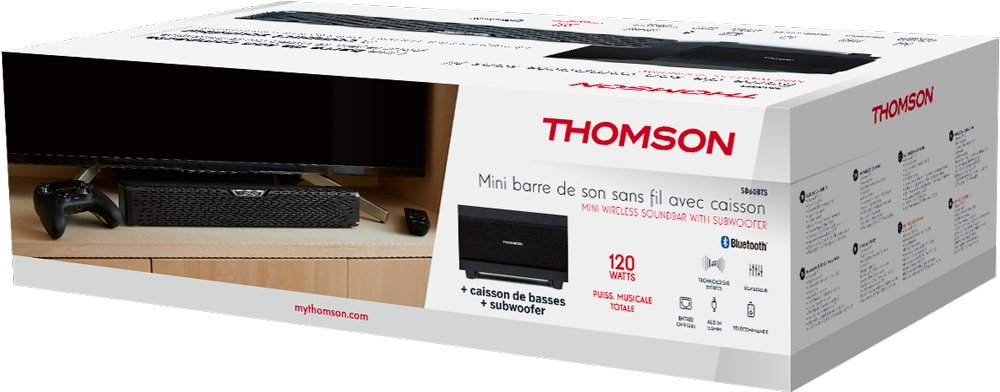 EAN 3499550386059 - BIG BEN SB60BTS altavoz soundbar Negro 60 W imagen 5