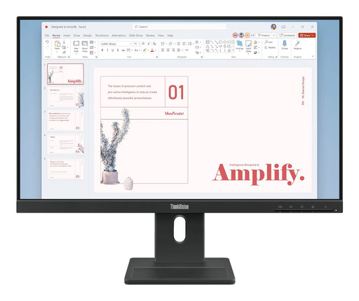 EAN 0198156755582 - Lenovo ThinkVision E24-40 pantalla para PC 60,5 cm (23.8") 1920 x 1080 Pixeles Full HD LCD Negro imagen 1