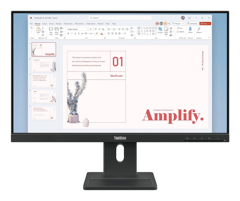 EAN 198156755490 - Lenovo ThinkVision E24-40 pantalla para PC 60,5 cm (23.8") 1920 x 1080 Pixeles Full HD LCD Negro imagen 1
