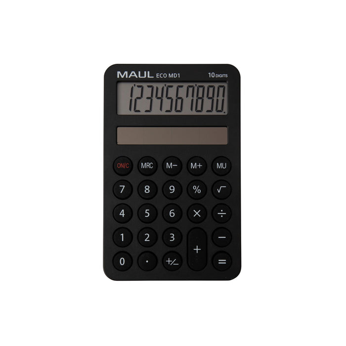 EAN 4002390092739 - MAUL ECO MD1 calculadora Bolsillo Calculadora básica Negro imagen 1
