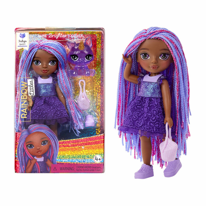 EAN 35051531241 - Rainbow High Littles Dolls- Indigo (Dk Purple) imagen 1