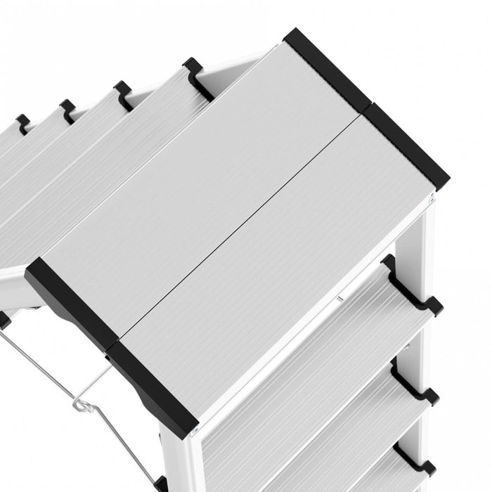 EAN 4007126865519 - Hailo D60 Escalera taburete Aluminio imagen 3
