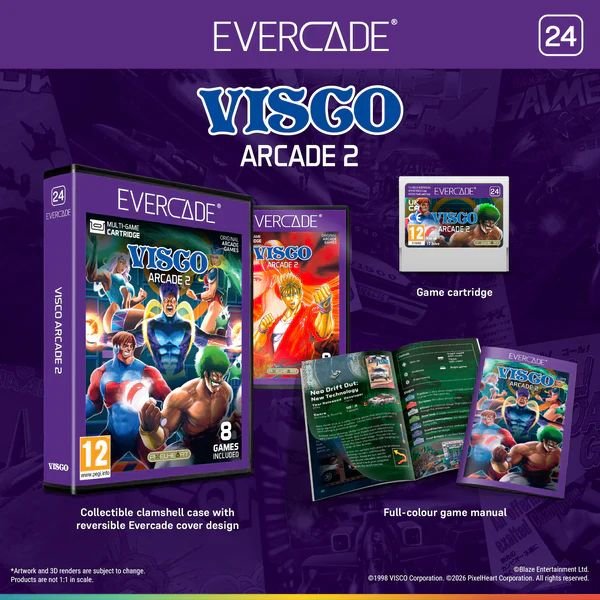 EAN 5060990242366 - Evercade VISCO Arcade Collection 2 Estándar imagen 3