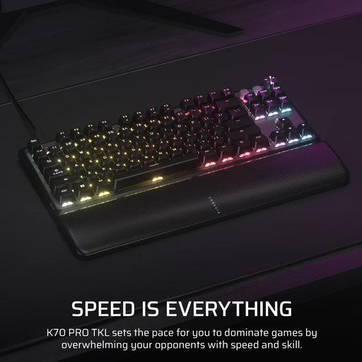 EAN 0840006683650 - Corsair K70 PRO TKL teclado Juego USB QWERTY Inglés de EE. UU. Negro imagen 2