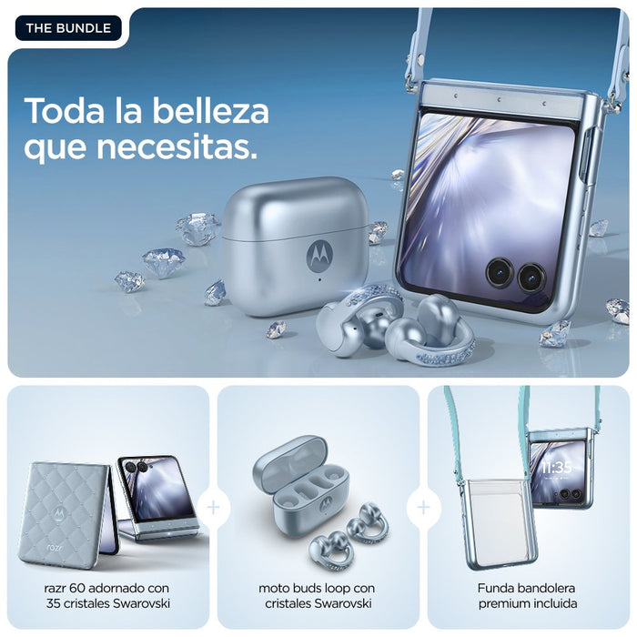 EAN 840493600666 - Motorola razr 60 + moto buds loop 17,5 cm (6.9") SIM doble Android 15 5G USB Tipo C 8 GB 256 GB 4500 mAh A imagen 32
