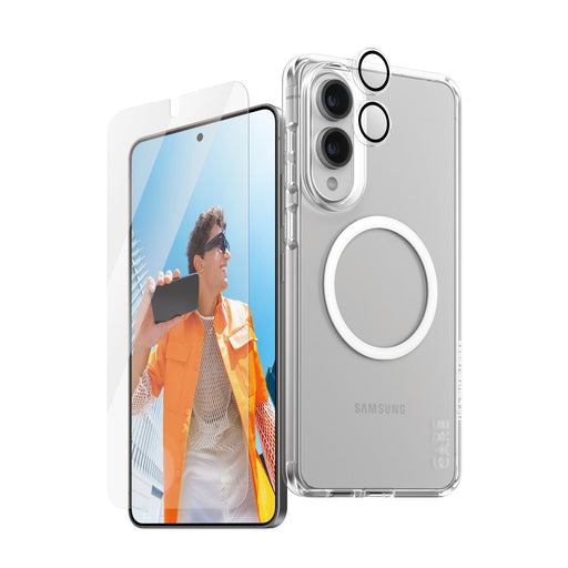 EAN 5715685025983 - PanzerGlass ® | CARE by ® Flagship 3-in-1 Bundle Samsung S25 Edge Protector de pantalla 1 pieza(s) imagen 1