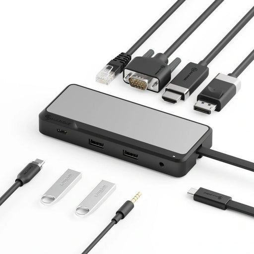 EAN 9350784027306 - ALOGIC Fusion Pro NEXUS Alámbrico USB 3.2 Gen 1 (3.1 Gen 1) Type-C Gris imagen 2