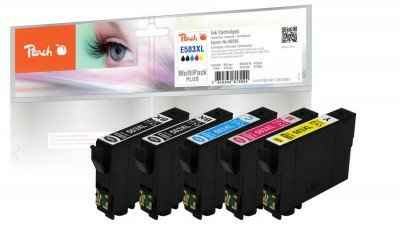 EAN 7640366813024 - Peach PI200-995 cartucho de tinta 5 pieza(s) Original Alto rendimiento (XL) Negro, Cian, Magenta, Amarill imagen 1