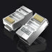 EAN 6922794744172 - Vention IDCR0-100 conector RJ-45 Plata, Transparente imagen 3