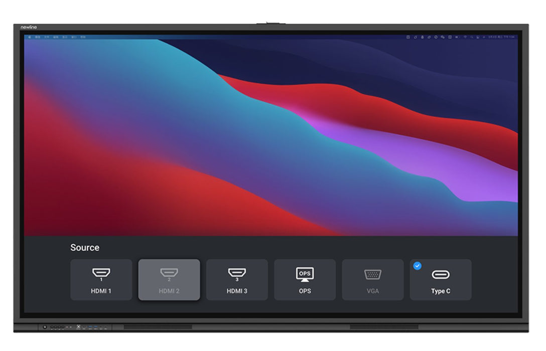 EAN 0850046374265 - Newline TT-6523C monitor para videoconferencias 165,1 cm (65") LED 3840 x 2160 Pixeles 4K Ultra HD imagen 1