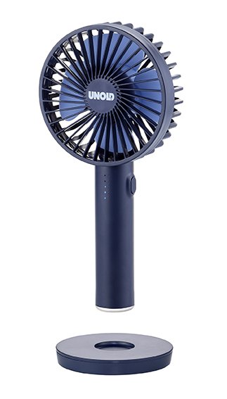 EAN 4011689866289 - Unold Breezy II Azul 10 cm Ventilador de mano imagen 5