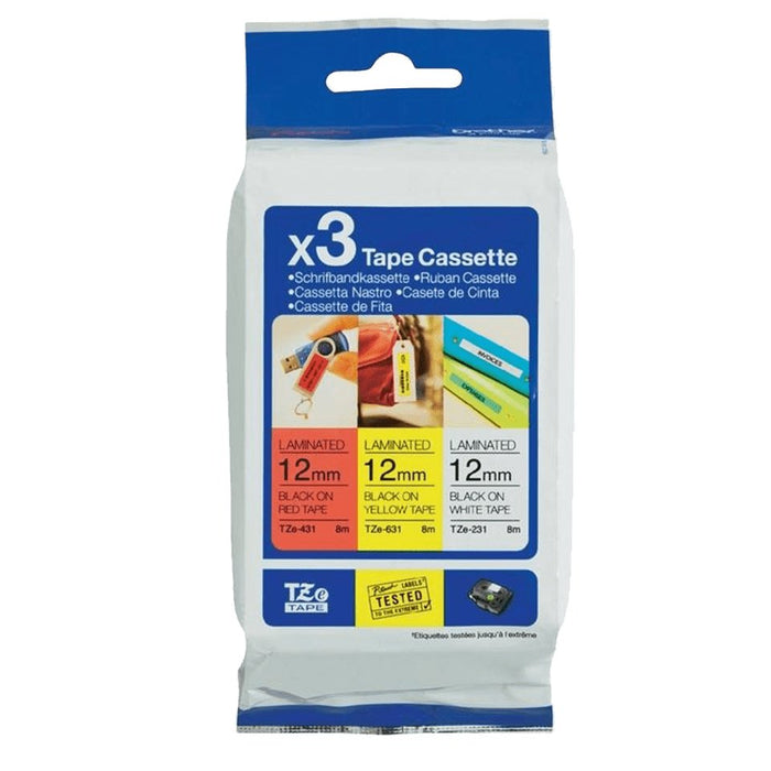 EAN 4977766697989 - Brother TZE31M3 cinta para impresora de etiquetas TZe imagen 3