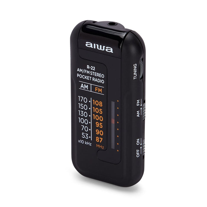 EAN 8435256896930 - Aiwa R-22BK radio Personal Analógica Negro imagen 4
