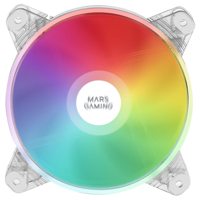 EAN 4710562759334 - Mars Gaming MFD sistema de refrigeración para ordenador Carcasa del ordenador 12 cm Blanco 1 pieza(s) imagen 1