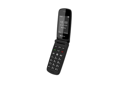 EAN 5706751090912 - Denver BAS-24800L teléfono móvil 6,1 cm (2.4") Negro Teléfono para personas mayores imagen 1