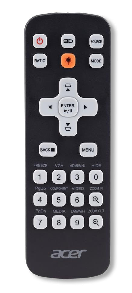 EAN 4713883355872 - Acer MC.JMV11.00G mando a distancia IR inalámbrico Universal Botones imagen 2