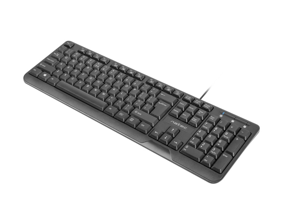 EAN 5901969426908 - NATEC Trout teclado Oficina USB QWERTY Español Negro imagen 4