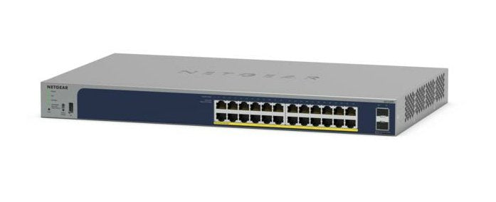 EAN 0606449162769 - NETGEAR GS724TPv3 Gestionado L2 Gigabit Ethernet (10/100/1000) Energía sobre Ethernet (PoE) Gris imagen 1