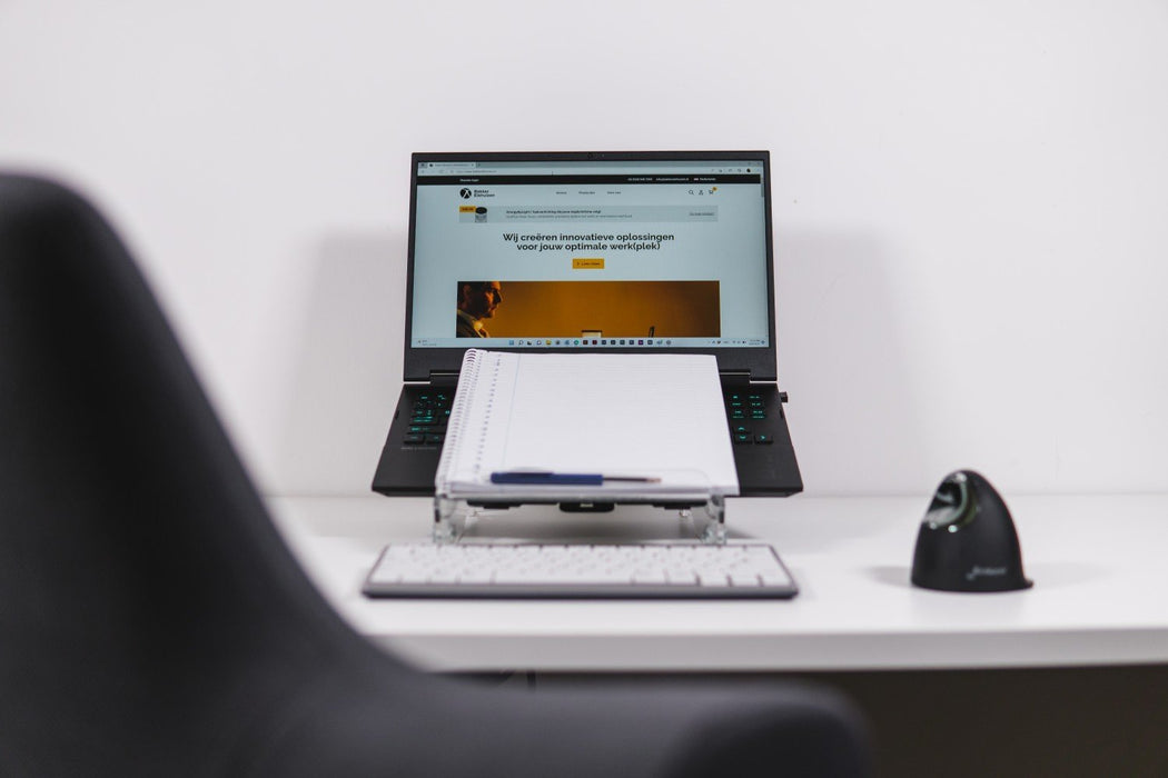 EAN 8719274676706 - BakkerElkhuizen Ergo-T 320 Soporte para ordenador portátil Transparente 40,6 cm (16") imagen 3