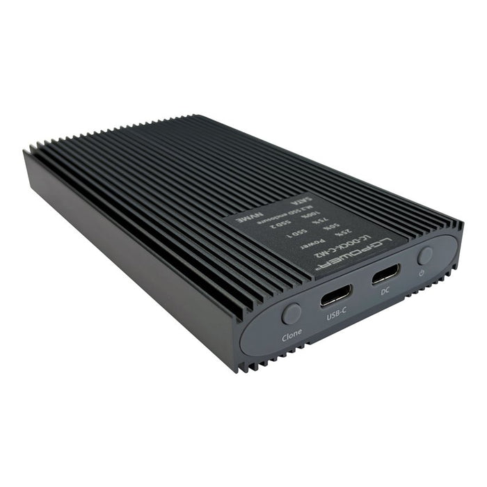 EAN 4260070129278 - LC-Power LC-DOCK-C-M2 caja para disco duro externo Caja externa para unidad de estado sólido (SSD) Antrac imagen 8