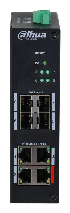 EAN 6923172573889 - Dahua Technology HS4408-4ET-96 switch Gestionado L2 Fast Ethernet (10/100) Energía sobre Ethernet (PoE) E imagen 1