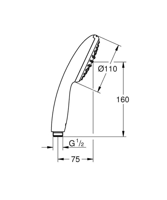 EAN 4005176767944 - GROHE Vitalio Start 110 Cromo imagen 6