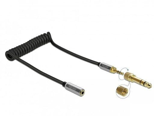 EAN 4043619858316 - DeLOCK 85831 cable de audio 1 m 3,5mm Negro imagen 1