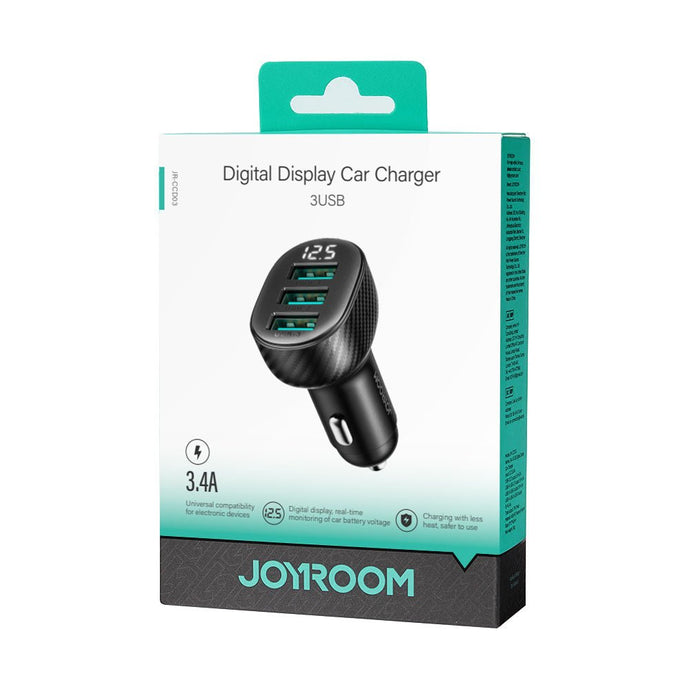 EAN 6941237112002 - JOYROOM JR-CCD03 Universal Negro Encendedor de cigarrillos Auto imagen 5