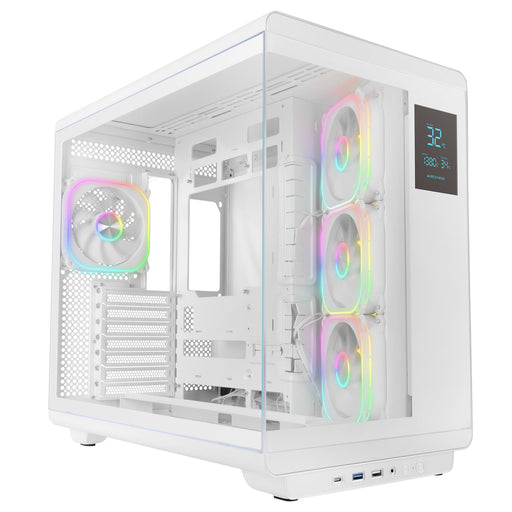 EAN 8435693115229 - Mars Gaming MCREVPROW carcasa de ordenador Midi Tower Blanco imagen 1