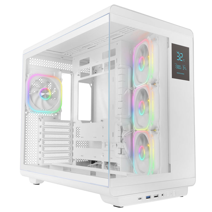 EAN 8435693115229 - Mars Gaming MCREVPROW carcasa de ordenador Midi Tower Blanco imagen 1