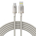 EAN 6932172669614 - Baseus P10378102G21-02 cable USB 2 m USB A USB C Titanio imagen 1
