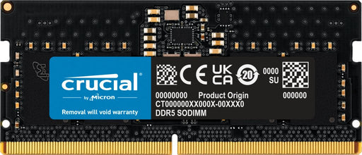 EAN 649528918765 - Crucial CT8G48C40S5T módulo de memoria 8 GB 1 x 8 GB DDR5 262-pin SO-DIMM imagen 1