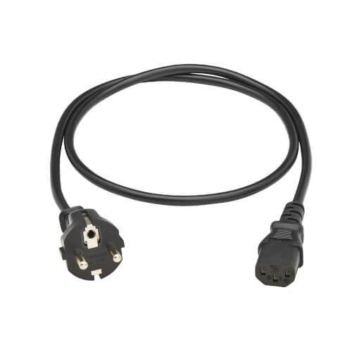 EAN 37332280909 - Eaton P054-01M-EU cable de transmisión Negro 1 m CEE7/7 IEC C13 imagen 2
