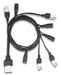 EAN 4043619901739 - DeLOCK 90173 cable de transmisión Negro 1 m 4 x DC imagen 1