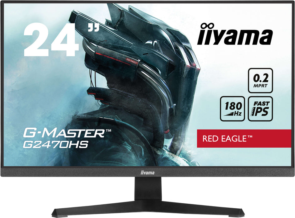 EAN 4948570124466 - iiyama G-MASTER G2470HS-B1 pantalla para PC 60,5 cm (23.8") 1920 x 1080 Pixeles Full HD LCD Negro imagen 2