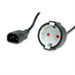 EAN 7630049613386 - VALUE 19991117 Negro 0,3 m CEE7/7 C14 acoplador imagen 3