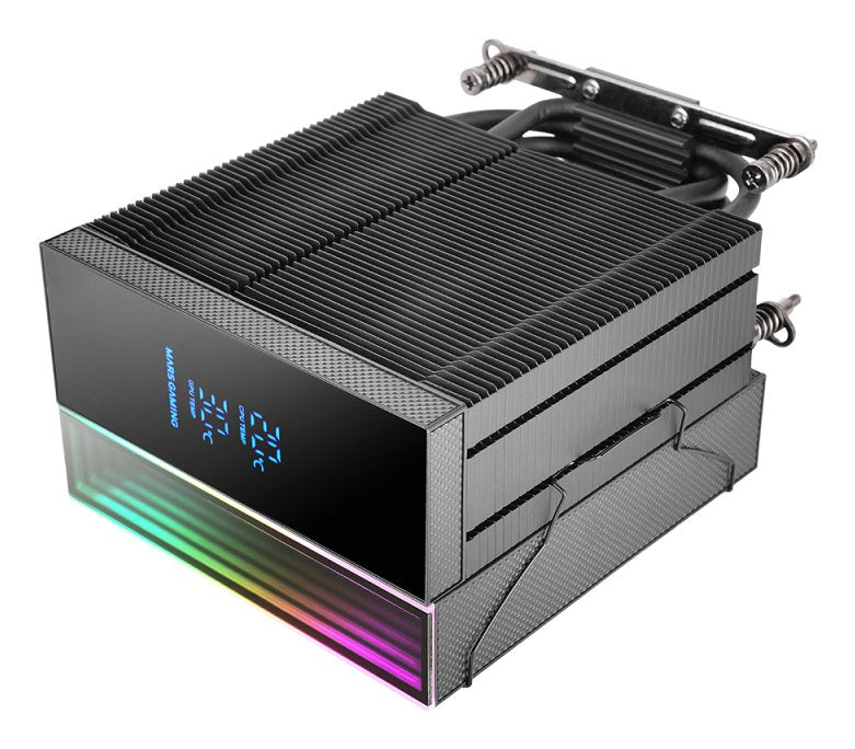 EAN 8435693112907 - Mars Gaming MCPU-LCD Procesador Refrigerador de aire 12 cm Negro 1 pieza(s) imagen 3